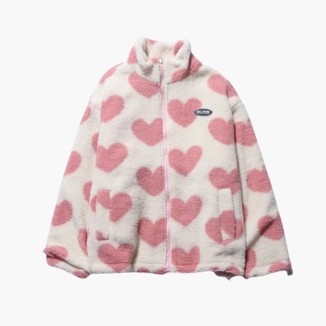 Adriana | Chaqueta Reversible Corazones