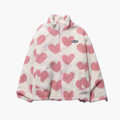 Adriana | Chaqueta Reversible Corazones