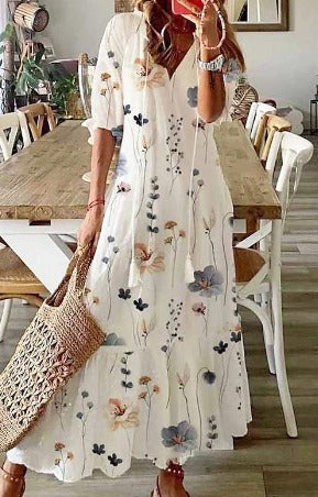 Marta | Vestido estampado