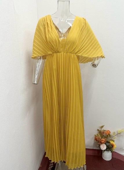 Silvia | Vestido Clásico Plisado