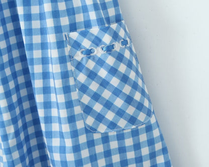Nora | Vestido Midi de Cuadros