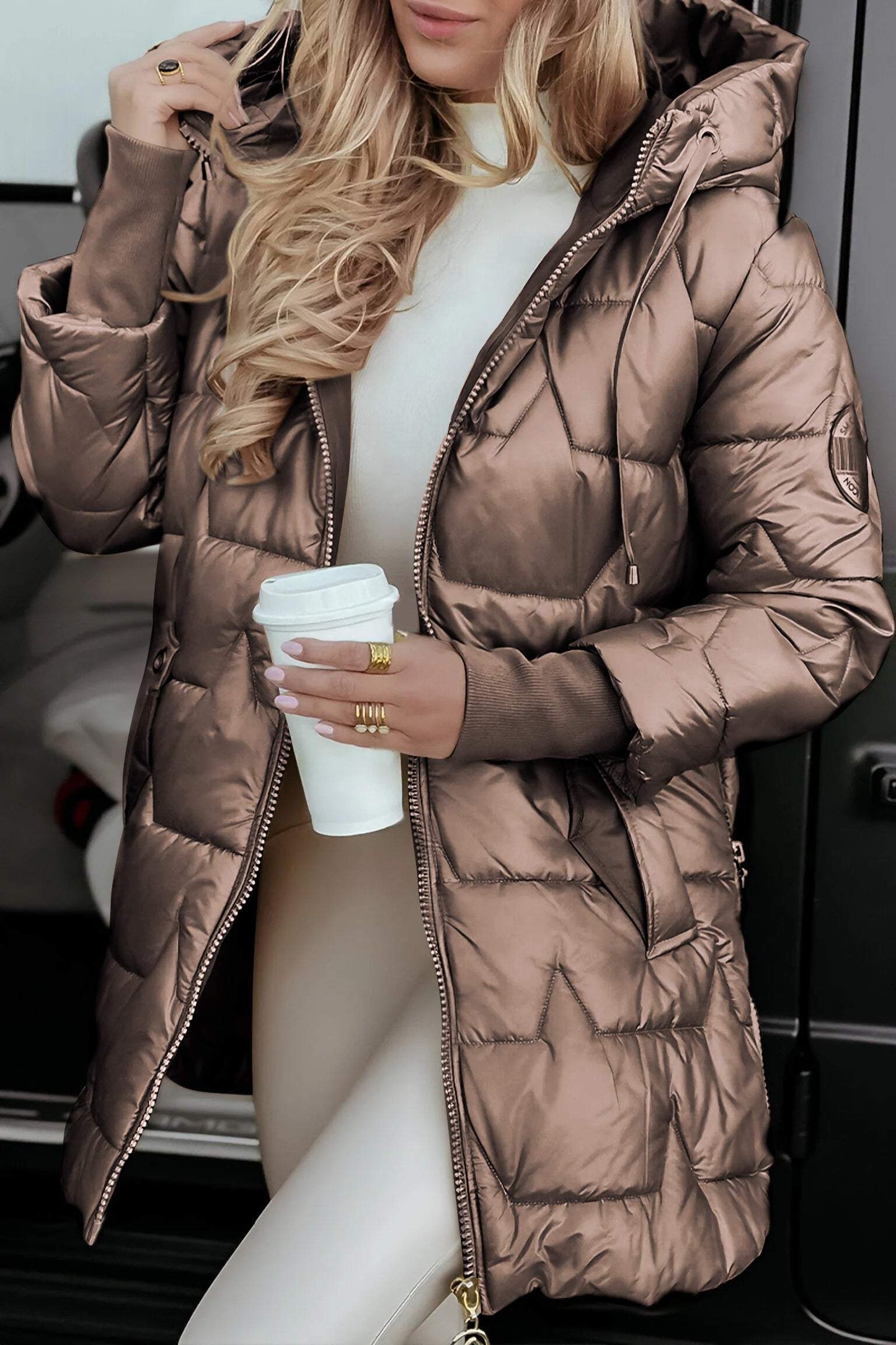 Esmeralda | Chaqueta Acolchada Elegante
