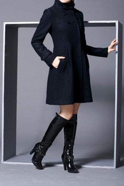 Yuna | Chaqueta con Capucha y Bufanda incorporada